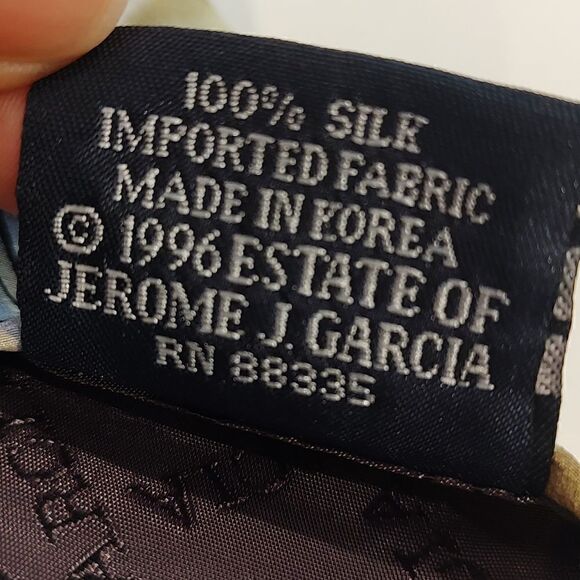 J. Garcia Silk Men's Necktie Wired Crossroads Collection Fourteen Vintage - Picture 4 of 8